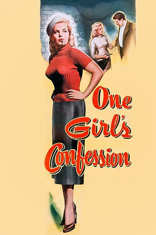 One Girl's Confession movie poster