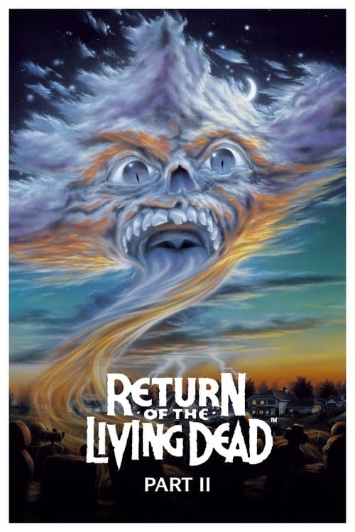 Return of the Living Dead Part II movie poster
