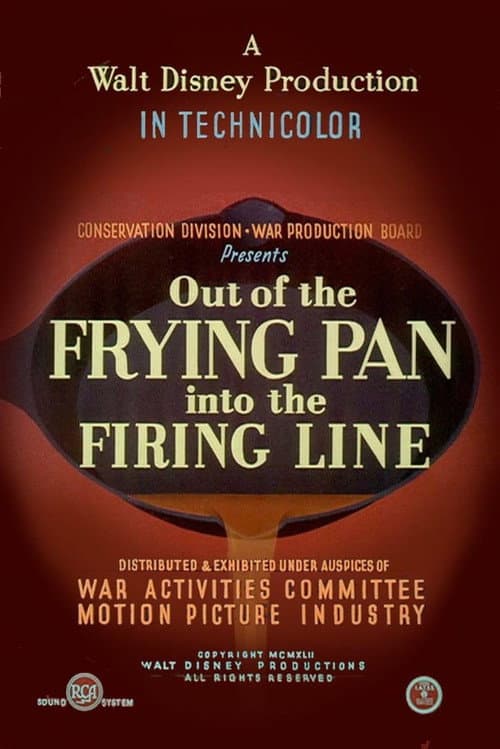 Out of the Frying Pan Into the Firing Line movie poster