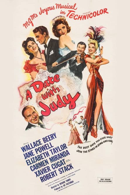 A Date with Judy movie poster