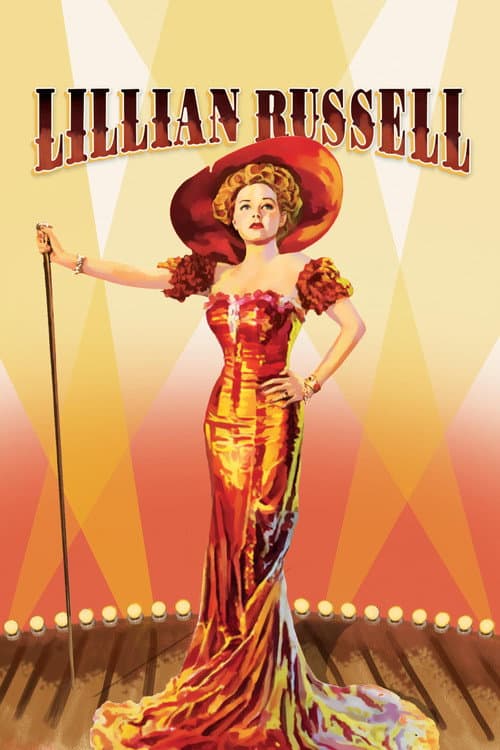 Lillian Russell movie poster