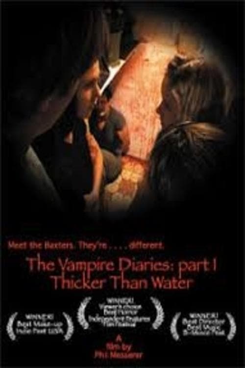 Thicker Than Water: The Vampire Diaries Part 1 movie poster