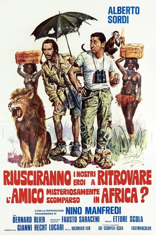 Will Our Heroes Be Able to Find Their Friend Who Has Mysteriously Disappeared in Africa? movie poster