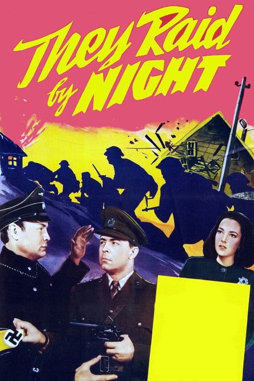They Raid by Night movie poster