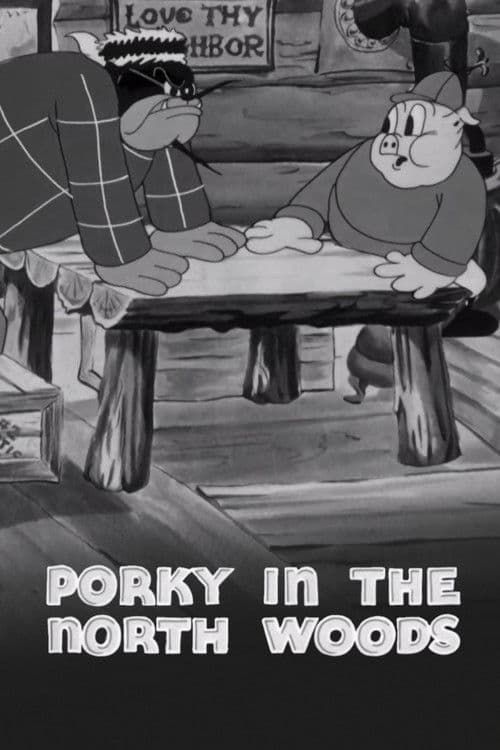 Porky in the North Woods movie poster