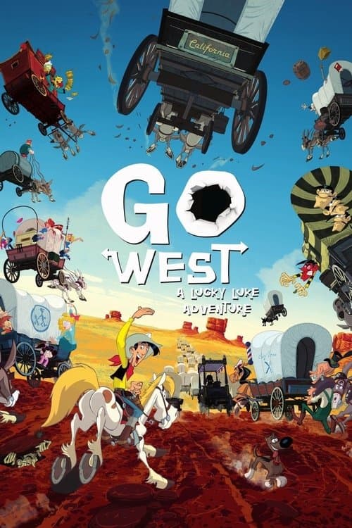Go West: A Lucky Luke Adventure movie poster