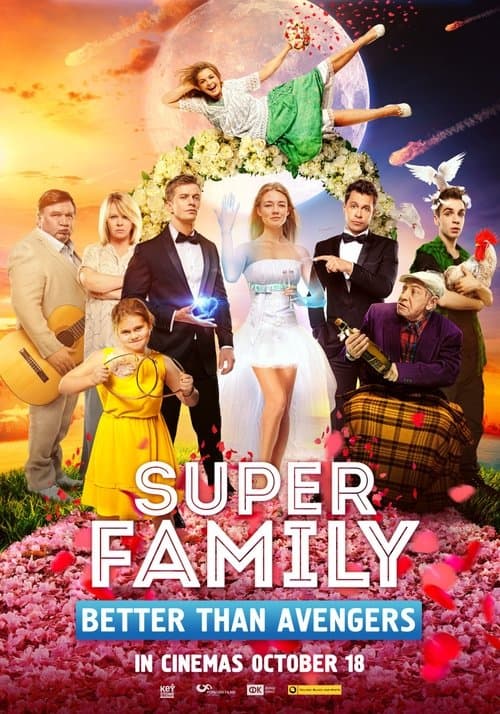 Super Family. Better Than Avengers movie poster