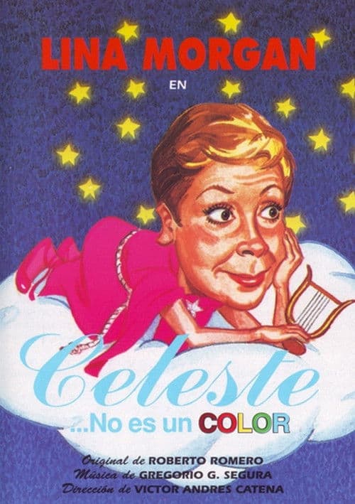 Celeste... no es un color movie poster