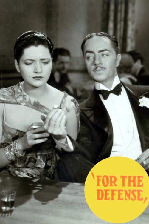 For the Defense movie poster