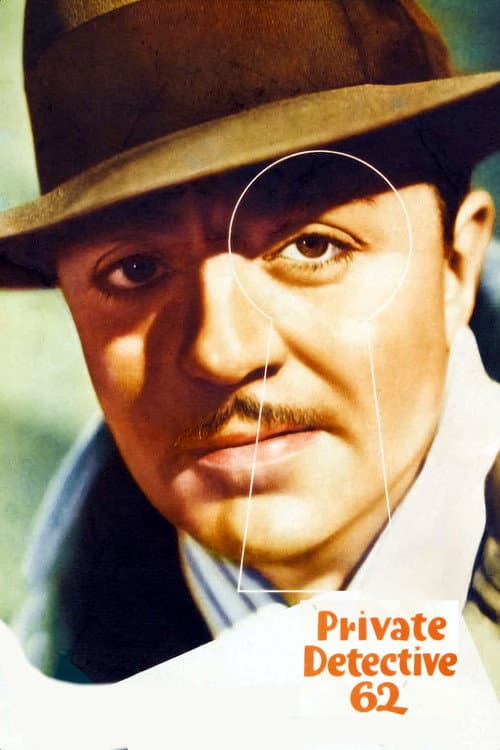 Private Detective 62 movie poster
