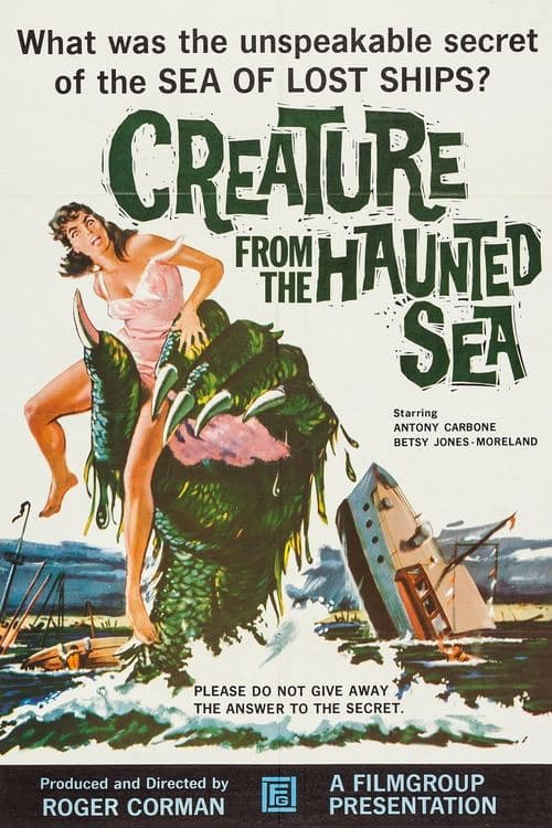 Creature from the Haunted Sea movie poster