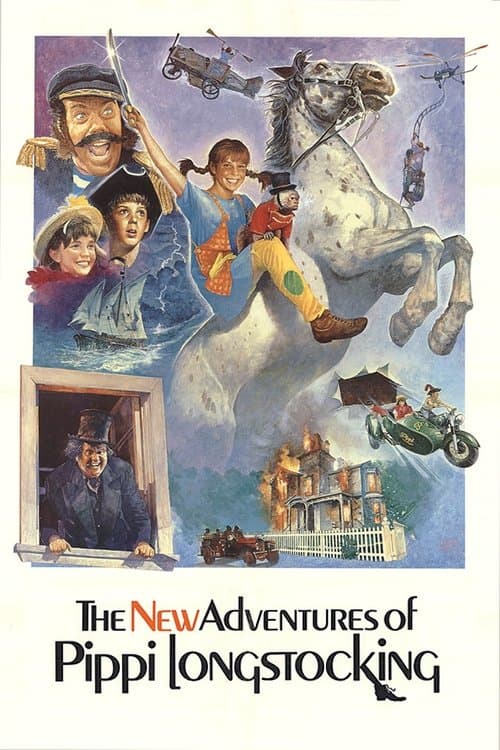 The New Adventures of Pippi Longstocking movie poster