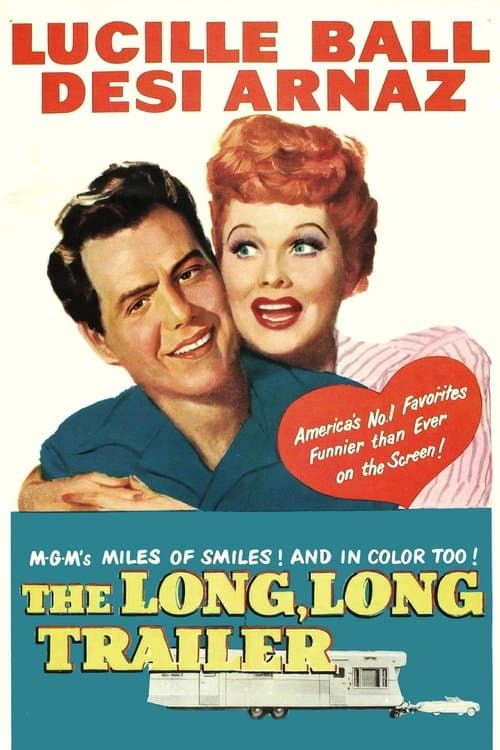 The Long, Long Trailer movie poster