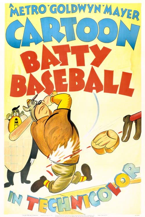 Batty Baseball movie poster