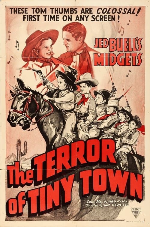 The Terror of Tiny Town movie poster
