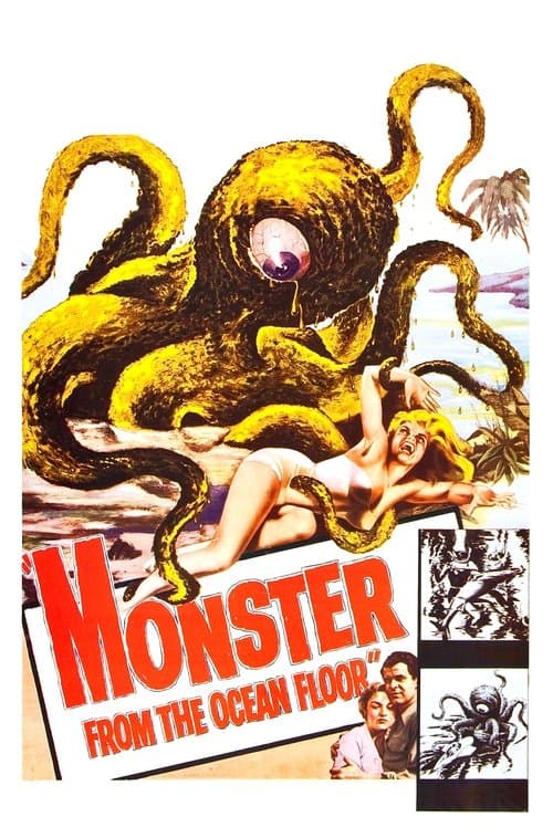 Monster from the Ocean Floor movie poster