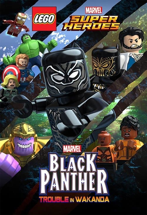 LEGO Marvel Super Heroes: Black Panther - Trouble in Wakanda movie poster