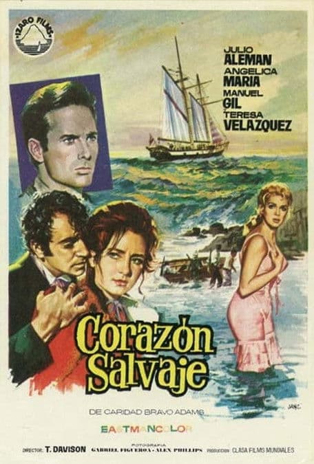 Corazón salvaje movie poster