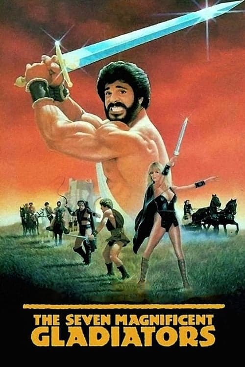 The Seven Magnificent Gladiators movie poster