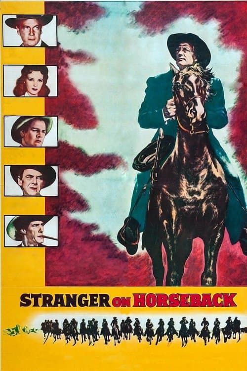 Stranger on Horseback movie poster