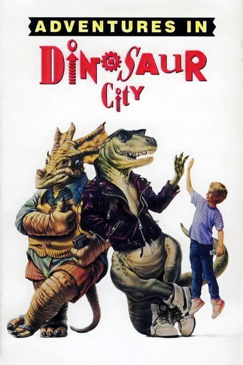 Adventures in Dinosaur City movie poster