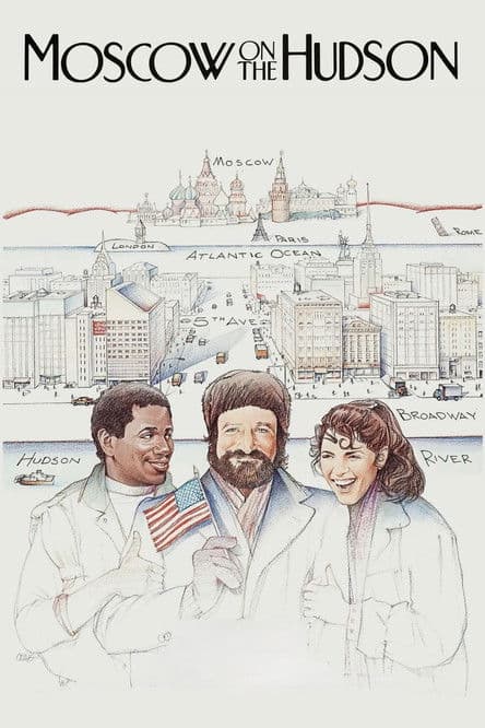 Moscow on the Hudson movie poster