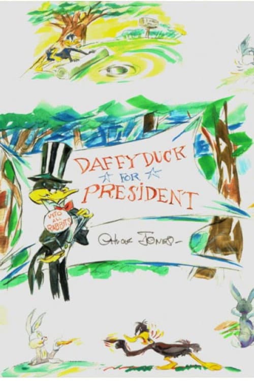 Daffy Duck for President movie poster