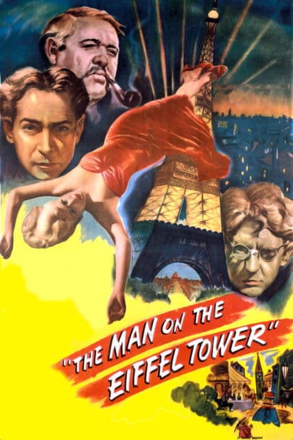 The Man on the Eiffel Tower movie poster
