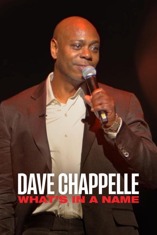 Dave Chappelle: What's in a Name? movie poster
