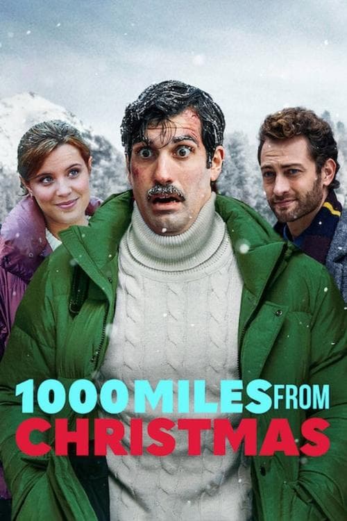 1000 Miles From Christmas movie poster