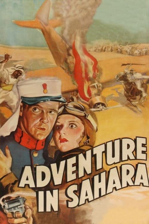 Adventure in Sahara movie poster