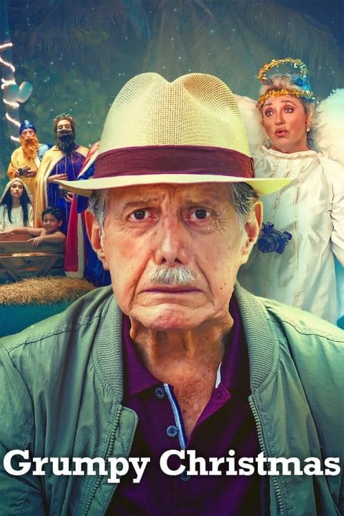 Grumpy Christmas movie poster