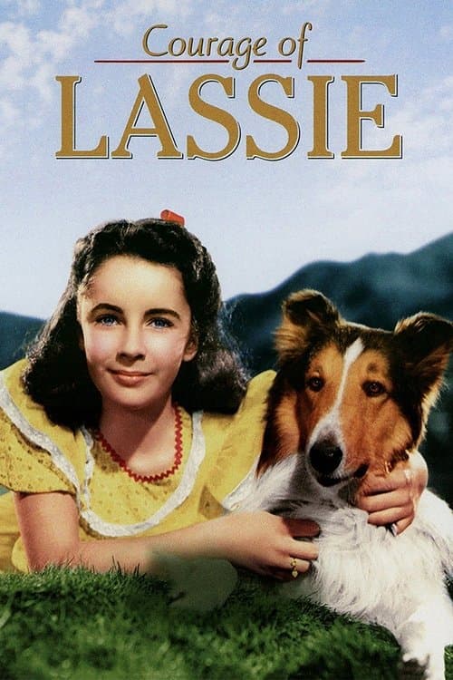 Courage of Lassie movie poster