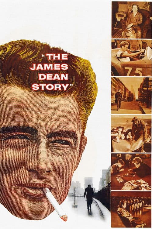 The James Dean Story movie poster