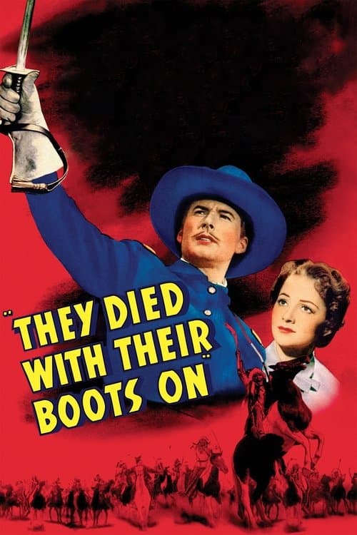 They Died with Their Boots On movie poster