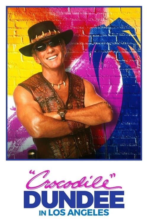Crocodile Dundee in Los Angeles movie poster
