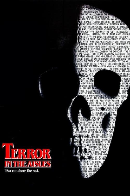 Terror in the Aisles movie poster