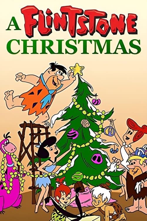 A Flintstone Christmas movie poster