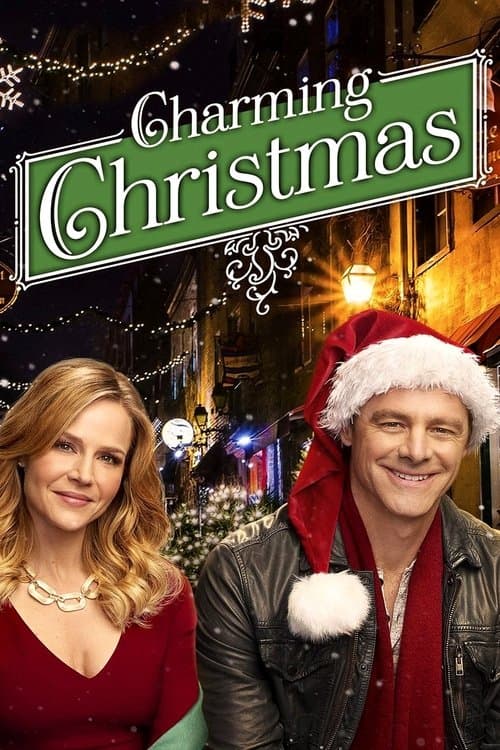 Charming Christmas movie poster