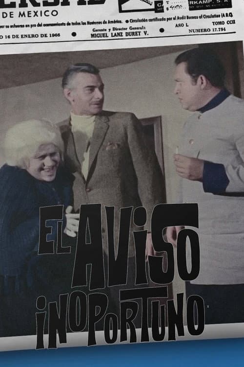 El aviso inoportuno movie poster