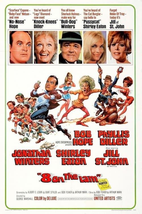 Eight on the Lam movie poster