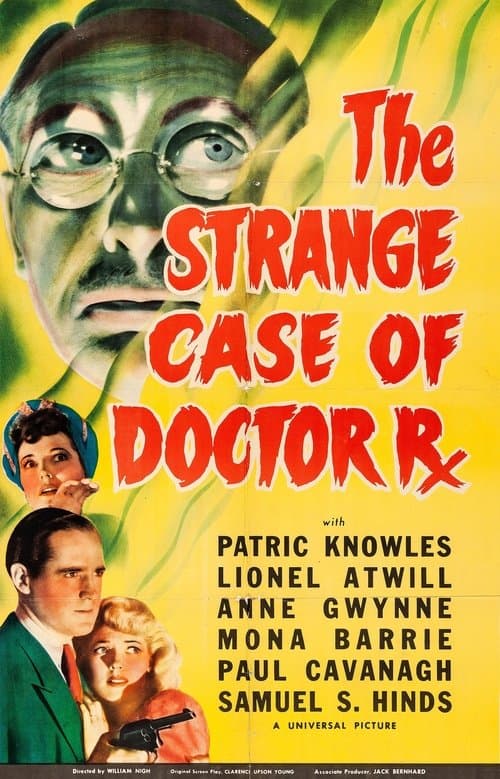 The Strange Case of Doctor Rx movie poster