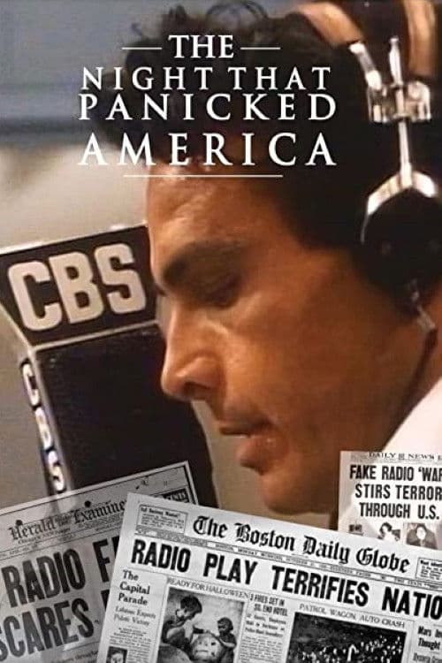 The Night That Panicked America movie poster