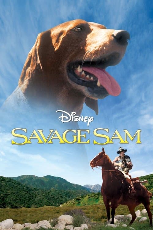 Savage Sam movie poster