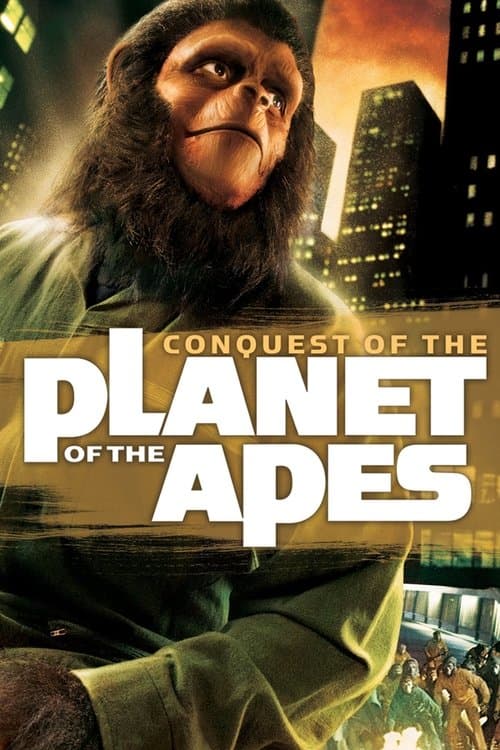Conquest of the Planet of the Apes movie poster