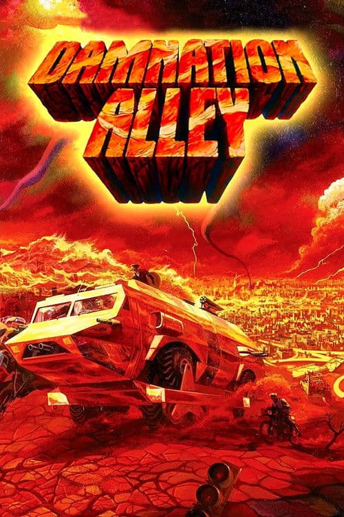 Damnation Alley movie poster