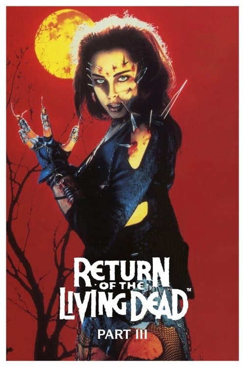 Return of the Living Dead III movie poster