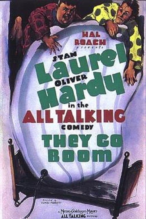They Go Boom! movie poster