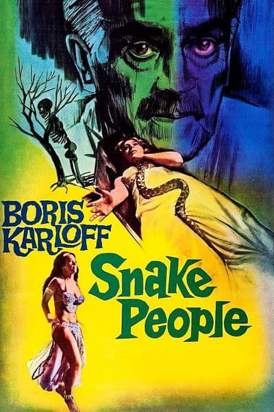 Isle of the Snake People movie poster