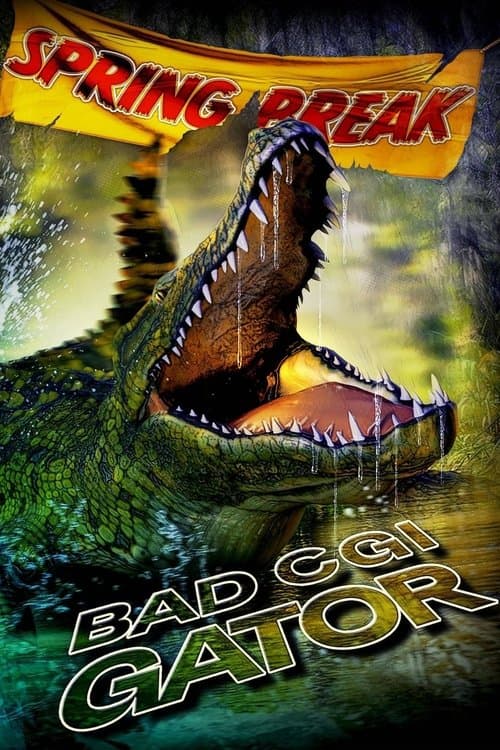 Bad CGI Gator movie poster